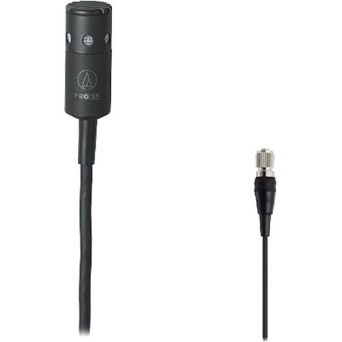 오디오테크니카 Audio-Technica PRO 35cH Cardioid Condenser Clip-On Microphone with cH-Style Connector