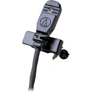 Audio-Technica MT830c Omnidirectional Lavalier Microphone for Wireless (Black, Unterminated Pigtail)