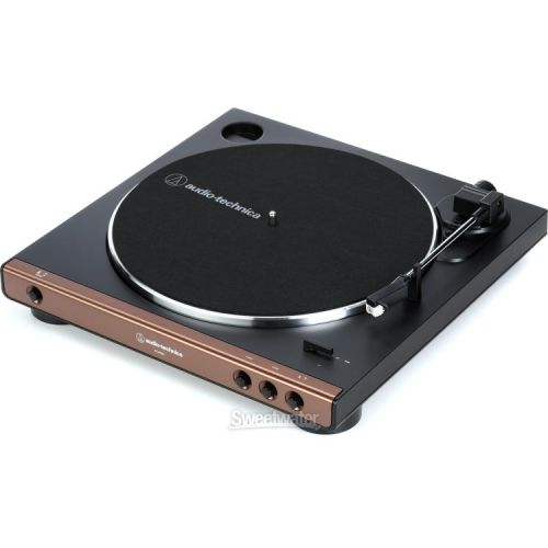 오디오테크니카 Audio-Technica AT-LP60X Automatic Belt-Drive Turntable - Brown