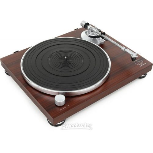 오디오테크니카 Audio-Technica AT-LPW50BT-RW Manual Belt-drive Turntable - Rosewood