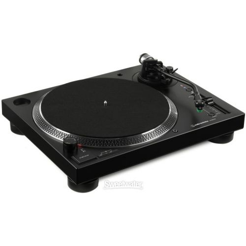 오디오테크니카 Audio-Technica AT-LP120XBT-USB Wireless Direct Drive Turntable with Bluetooth and USB - Black