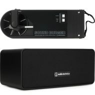 Audio-Technica Sound Burger Portable Bluetooth Turntable with Speaker- Black