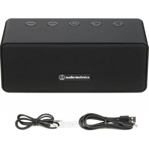 오디오테크니카 Audio-Technica Sound Burger Portable Bluetooth Turntable with Speaker- Black