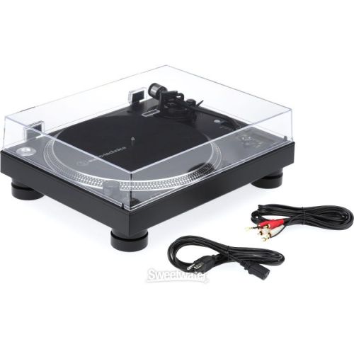 오디오테크니카 Audio-Technica AT-LP140XP Direct Drive Turntable Pair - Black