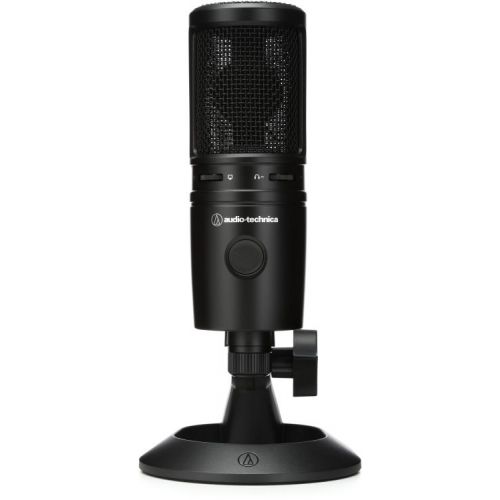 오디오테크니카 Audio-Technica AT2020USB-X Cardioid Condenser USB Microphone Podcast Bundle
