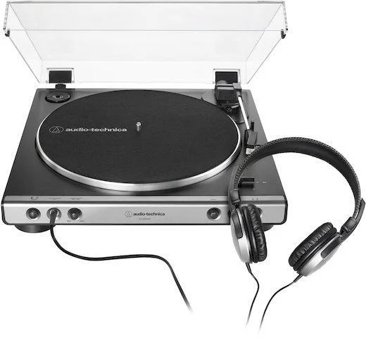 오디오테크니카 Audio-Technica AT-LP60XHPGM Belt-Drive Turntable with Headphones