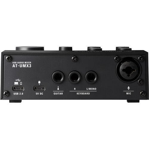 오디오테크니카 Audio-Technica AT-UMX3 Livestreaming USB Audio Mixer