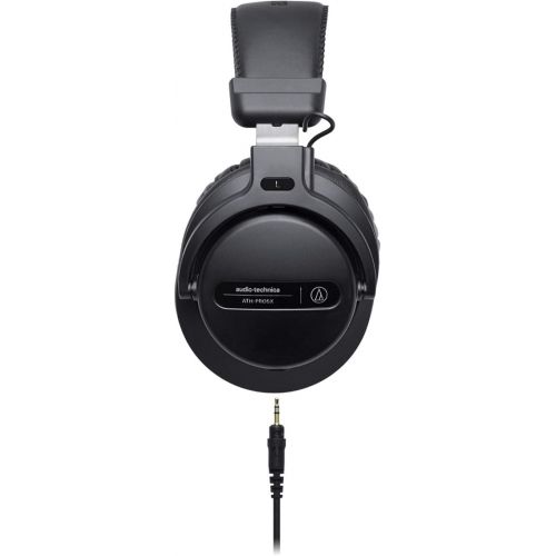 오디오테크니카 Audio-Technica ATH-PRO5XBK Professional Over-Ear Closed-Back Dynamic DJ Monitor Headphones, Black