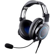 Audio-Technica ATH-G1 Premium Gaming Headset for PS5&Xbox Series X, Laptops, and PCs, with 3.5 mm Wired Connection, Detachable Mic, Black