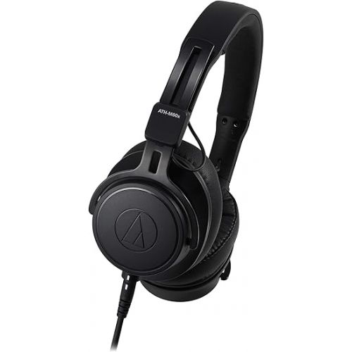 오디오테크니카 Audio-Technica ATH-M60X On-Ear Closed-Back Dynamic Professional Studio Monitor Headphones (Renewed)