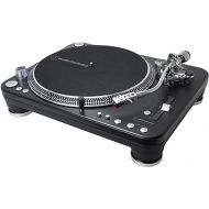 Audio-Technica ATLP1240USBXP Direct-Drive Professional DJ Turntable (USB & Analog), Black, Selectable 33 -1/3, 45, and 78 RPM Speeds, High-torque, Multipole Motor, Convert Vinyl to Digital