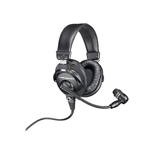 오디오테크니카 Audio-Technica BPHS1 Broadcast Stereo Headset with Dynamic Cardioid Boom Mic (Renewed)