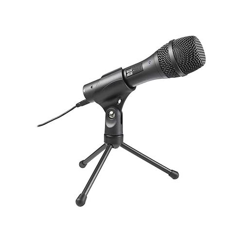 오디오테크니카 Audio-Technica AT2005USB Cardioid Dynamic USB/XLR Microphone,Black