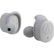 Audio-Technica ATH-SPORT7TWGY SonicSport Wireless In-Ear Headphones, Gray