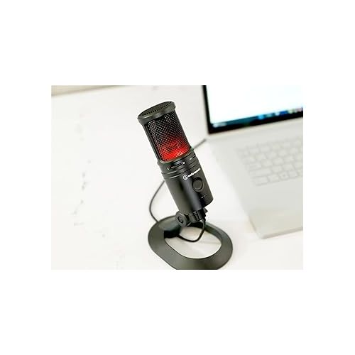 오디오테크니카 Audio Technica AT2020USBXP USB Condenser Mic, with DSP,Black