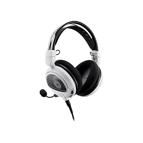 오디오테크니카 Audio-Technica ATH-GDL3WH Open-Back Gaming Headset, White