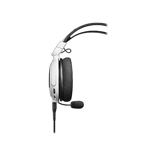 오디오테크니카 Audio-Technica ATH-GDL3WH Open-Back Gaming Headset, White