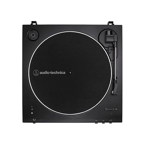 오디오테크니카 Audio Technica AT-LP60XSPBT-BK Bluetooth Turntable and Speaker Bundle (Black)