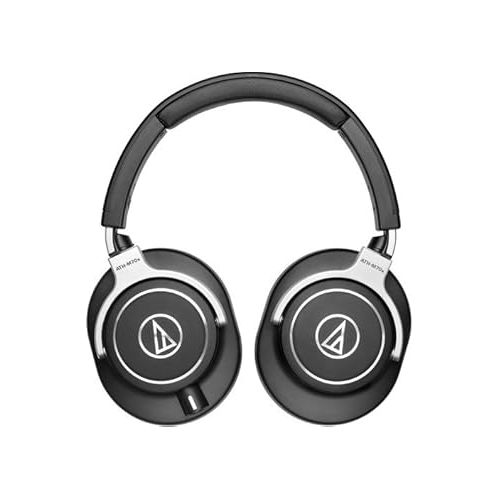 오디오테크니카 Audio-Technica ATH-M70x Dynamic Studio Monitor Headphones with Case, 6Ave Cleaning Kit, and 1-Year Extended Warranty