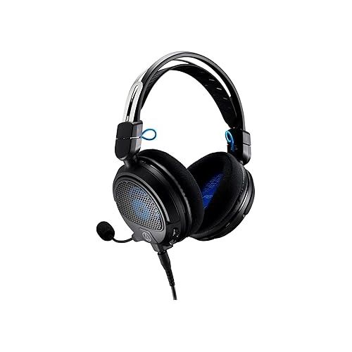 오디오테크니카 Audio-Technica ATH-GDL3BK Open-Back Gaming Headset, Black