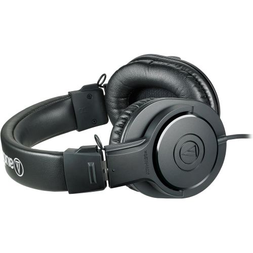 오디오테크니카 [아마존베스트]Audio-Technica ATH-M20x Professional Studio Monitor Headphones, Black