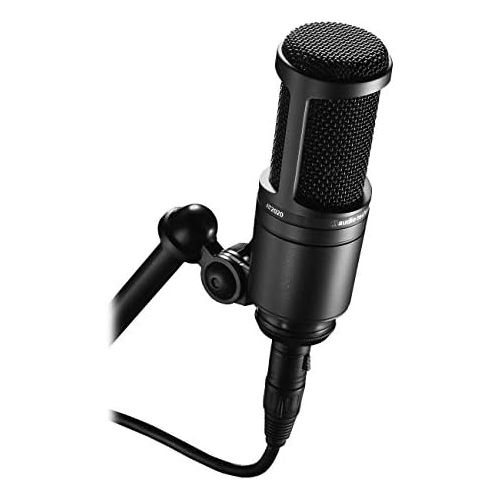 오디오테크니카 [아마존베스트]Audio-Technica AT2020 Cardioid Condenser Studio XLR Microphone, Black