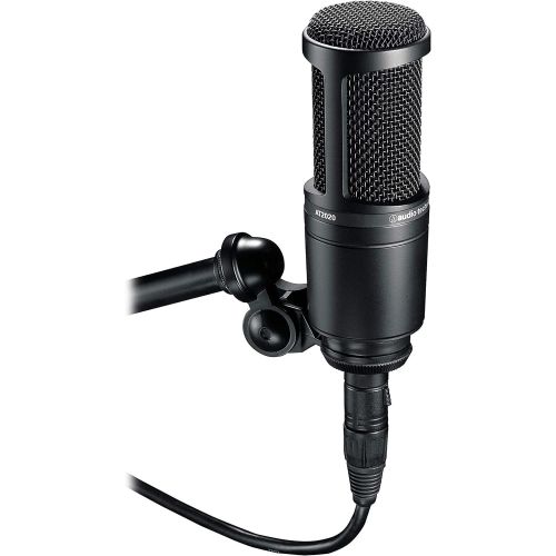 오디오테크니카 [아마존베스트]Audio-Technica AT2020 Cardioid Condenser Studio XLR Microphone, Black