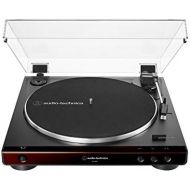 Audio-Technica At-LP60X-BW Fully Automatic Belt-Drive Stereo Turntable, Hi-Fi, 2 Speed, Dust Cover, Anti-Resonance, Die-Cast Aluminum Platter: Electronics
