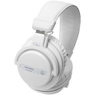 Audio-Technica ATH-PRO5XWH Professional Closed-Back Dynamic Over-Ear DJ Monitor Headphones, White