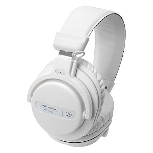 오디오테크니카 Audio-Technica ATH-PRO5XWH Professional Closed-Back Dynamic Over-Ear DJ Monitor Headphones, White