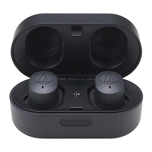 오디오테크니카 Audio-Technica ATH-SPORT7TWBK SonicSport Wireless In-Ear Headphones, Black