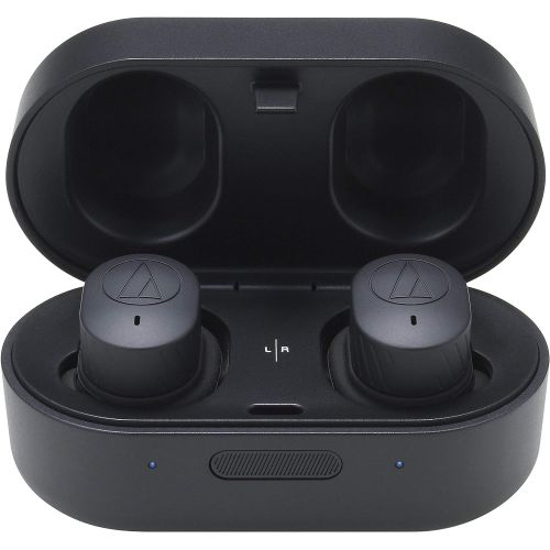 오디오테크니카 Audio-Technica ATH-SPORT7TWBK SonicSport Wireless In-Ear Headphones, Black