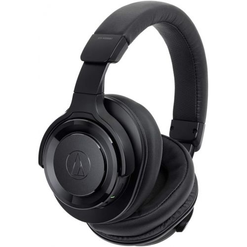 오디오테크니카 Audio-Technica ATH-WS990BT Solid Bass Bluetooth Wireless Over-Ear Headphones with Built-In Mic & Control