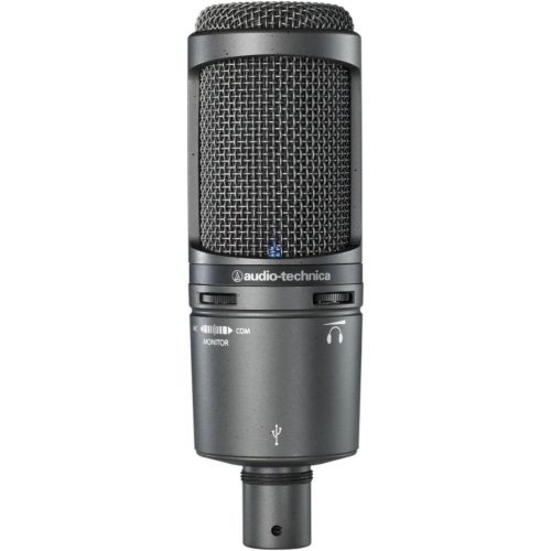 오디오테크니카 Audio-Technica AT2020USB Plus Condenser Microphone with Pop Filter