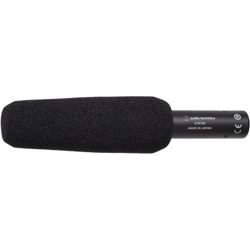오디오테크니카 Audio Technica AT875R Short Shotgun Condenser Microphone + Studio Headphones