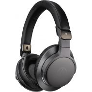 Audio-Technica ATH-SR6BTBK Bluetooth Wireless Over-Ear High Resolution Headphones with Mic & Control, Black