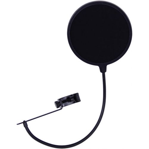 오디오테크니카 Audio-Technica AT2050 Multi-Pattern Condenser Microphone Bundle with Pop Filter, XLR Cable, and Austin Bazaar Polishing Cloth