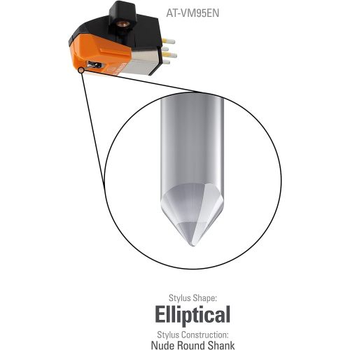 오디오테크니카 Audio-Technica AT-VM95EN Dual Moving Magnet Turntable Cartridge