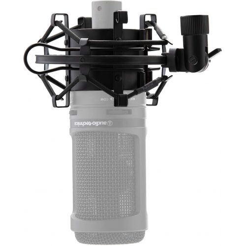 오디오테크니카 Audio-Technica AT2020USBPLUS Condenser Microphone with Knox Gear Shock Mount, Boom Scissor Arm, and Pop Filter
