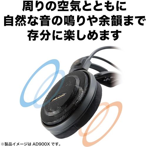 오디오테크니카 Audio Technica ATH-AD900X Open-Back Audiophile Headphones