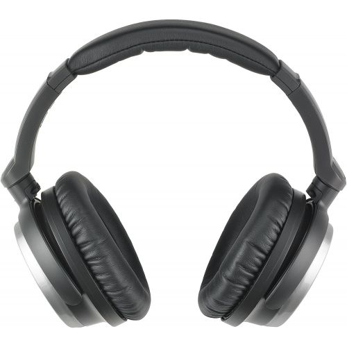 오디오테크니카 Audio-Technica ATH-ANC7B QuietPoint Active Noise-Cancelling Closed-Back Headphones, Wired