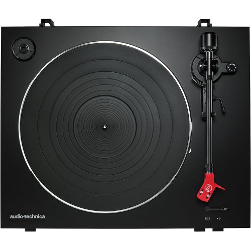 오디오테크니카 Visit the Audio-Technica Store Audio-Technica AT-LP3BK Fully Automatic Belt-Drive Stereo Turntable, Black