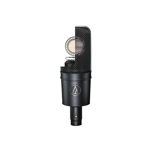 오디오테크니카 Audio-Technica AT4040 Cardioid Condenser Microphone Bundle with Pop Filter, XLR Cable, Shockmount, case and cover