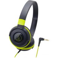 audio-technica STREET MONITORING sealed on-ear headphones Portable Black Green ATH-S100 BGR