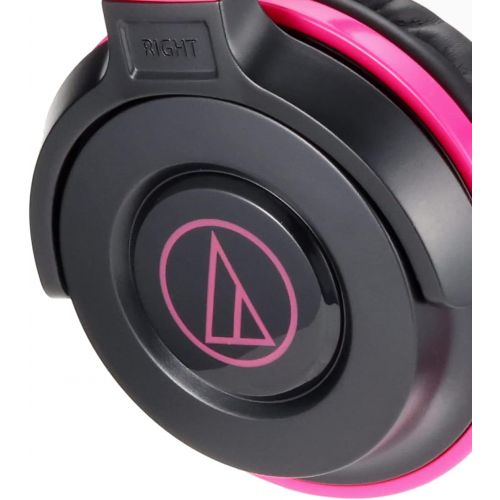 오디오테크니카 audio-technica STREET MONITORING Portable Headphone ATH-S100 BPK (Black Pink)