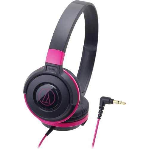 오디오테크니카 audio-technica STREET MONITORING Portable Headphone ATH-S100 BPK (Black Pink)