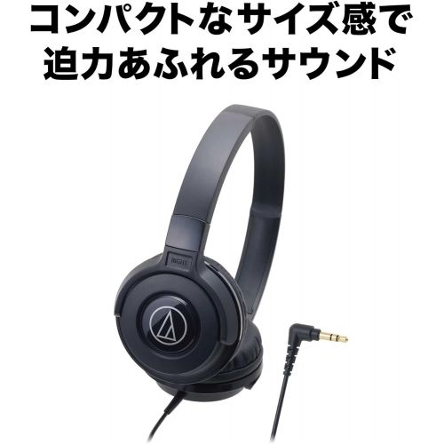 오디오테크니카 Audio Technica STREET MONITORING Portable Headphone Black Blue ATH-S100 BBL (Japan Import)