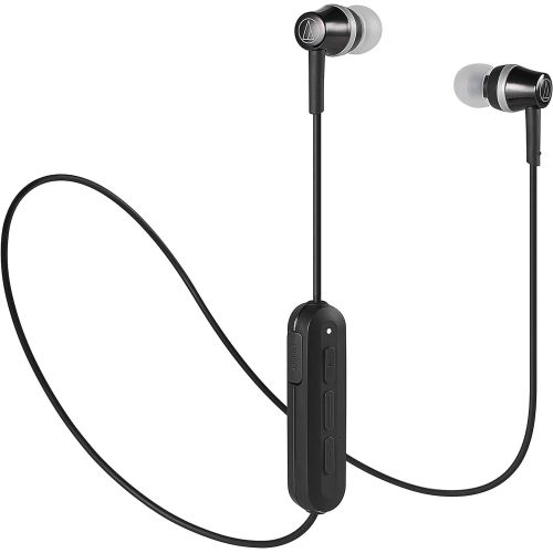 오디오테크니카 Audio-Technica ATH-CKR300BTBK Wireless in-Ear Headphones, Black
