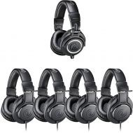 Audio Technica ATH-PACK5 Studio headphone pack includes 1 pair of ATH-M50x and 4 pairs of ATH-M20x headphones