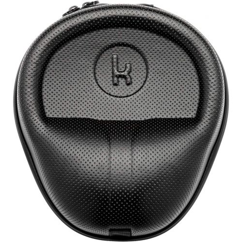 오디오테크니카 Audio-Technica ATH-M20X Professional Monitor Headphones (Black) with Knox Gear Hard Shell Headphone Case (Medium) Bundle (2 Items)